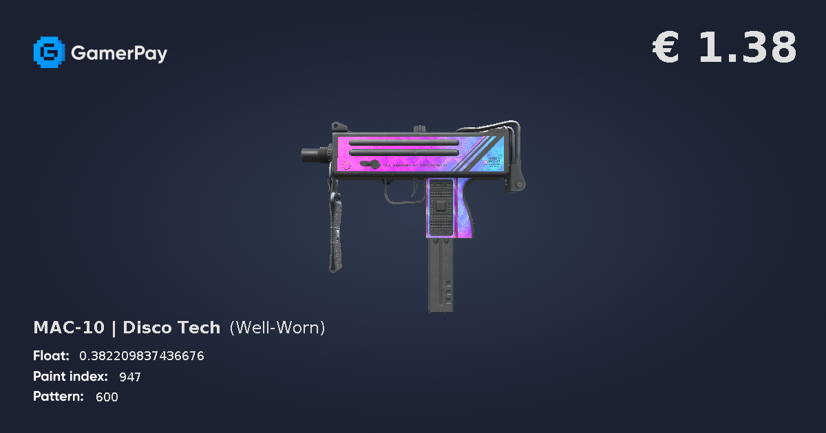 Mac 10 disco tech on gamerpay