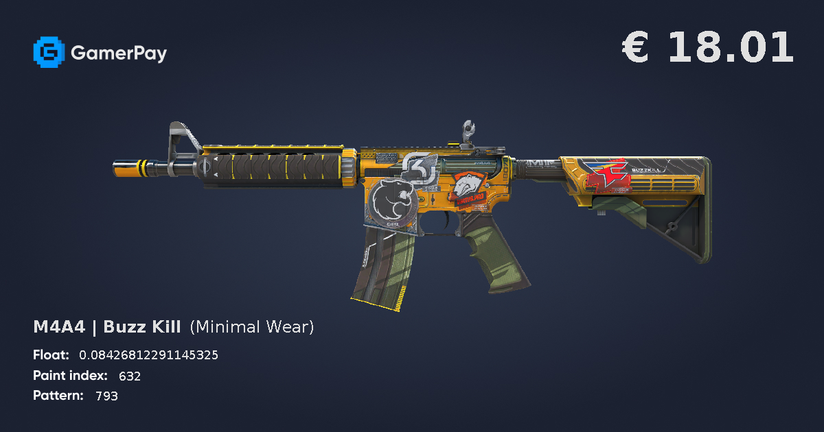 M4A4 | Buzz Kill on GamerPay
