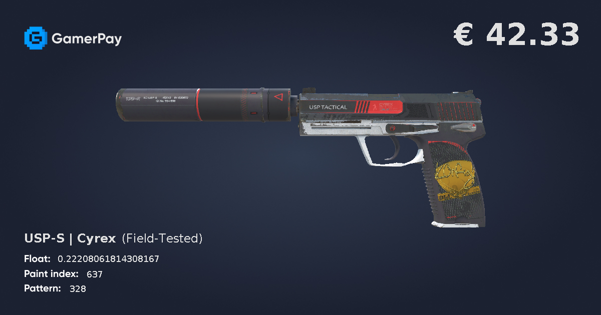 USP-S | Cyrex on GamerPay