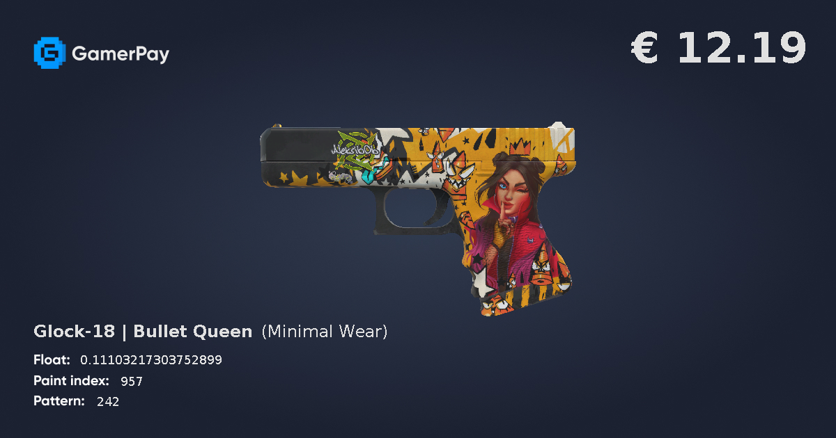 Glock-18 | Bullet Queen on GamerPay