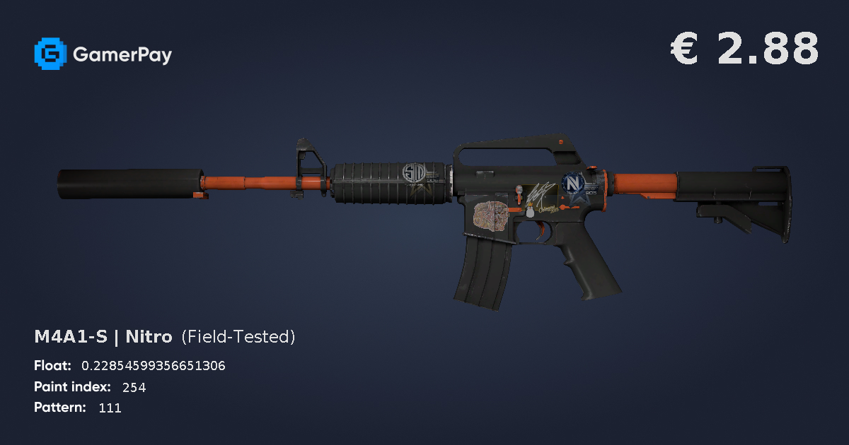 M4A1-S | Nitro on GamerPay