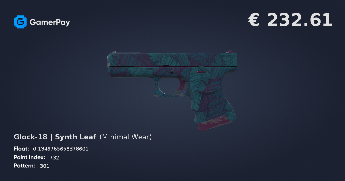 Glock18 Synth Leaf on GamerPay