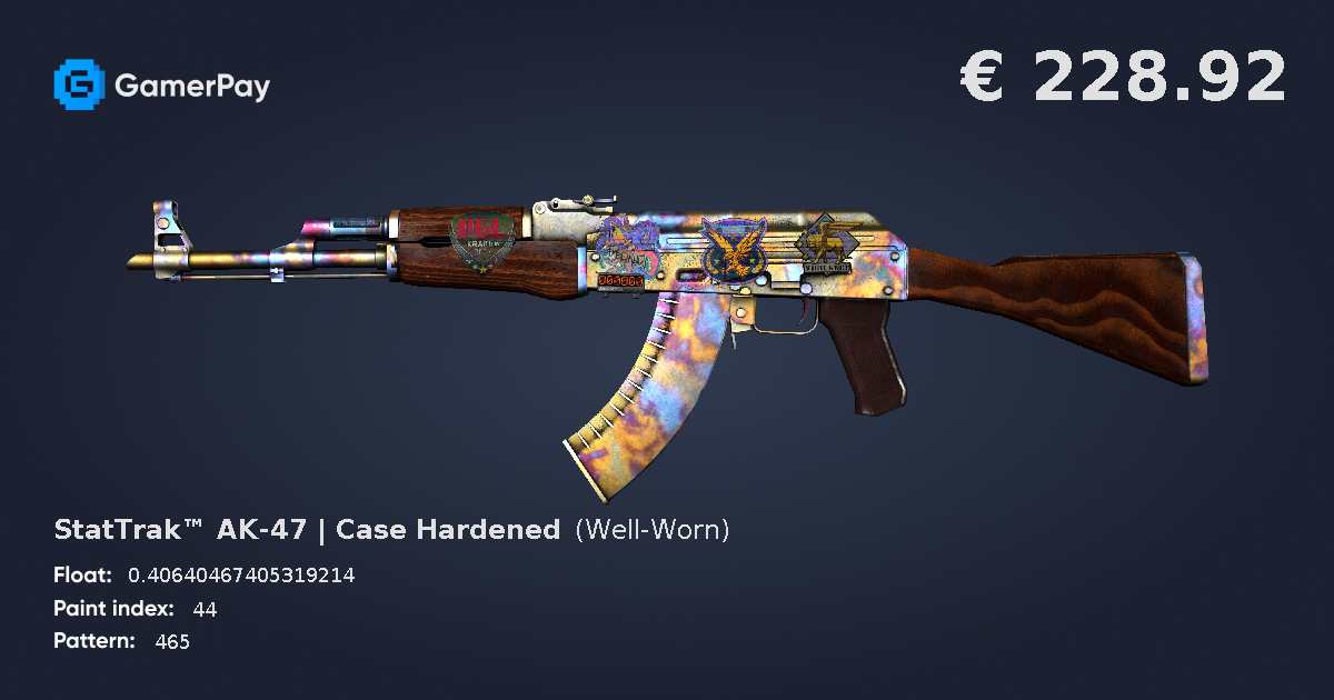 StatTrak™ AK-47 | Case Hardened on GamerPay