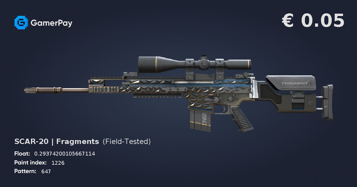 SCAR-20 | Fragments on GamerPay