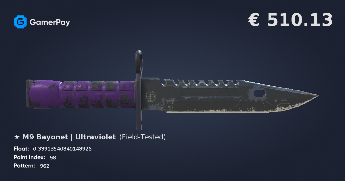 M9 Bayonet | Ultraviolet on GamerPay