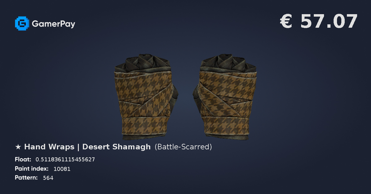 Hand Wraps Desert Shamagh on GamerPay