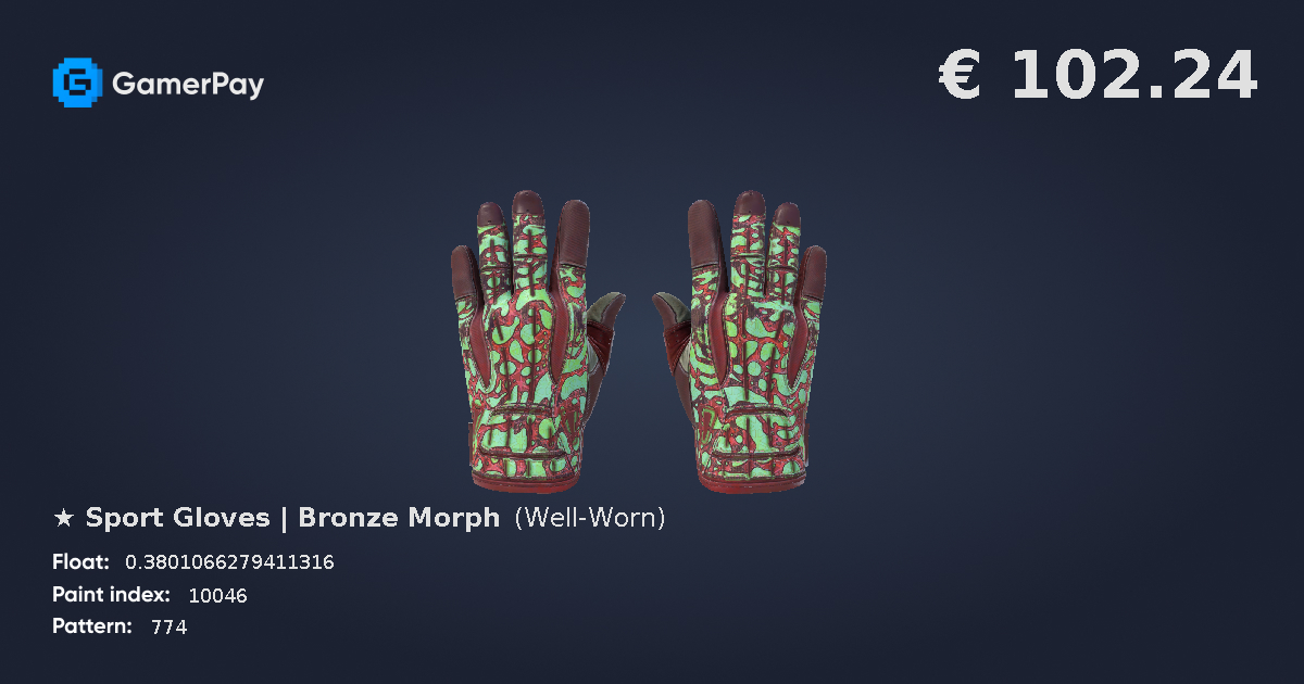 Sport Gloves Bronze Morph on GamerPay