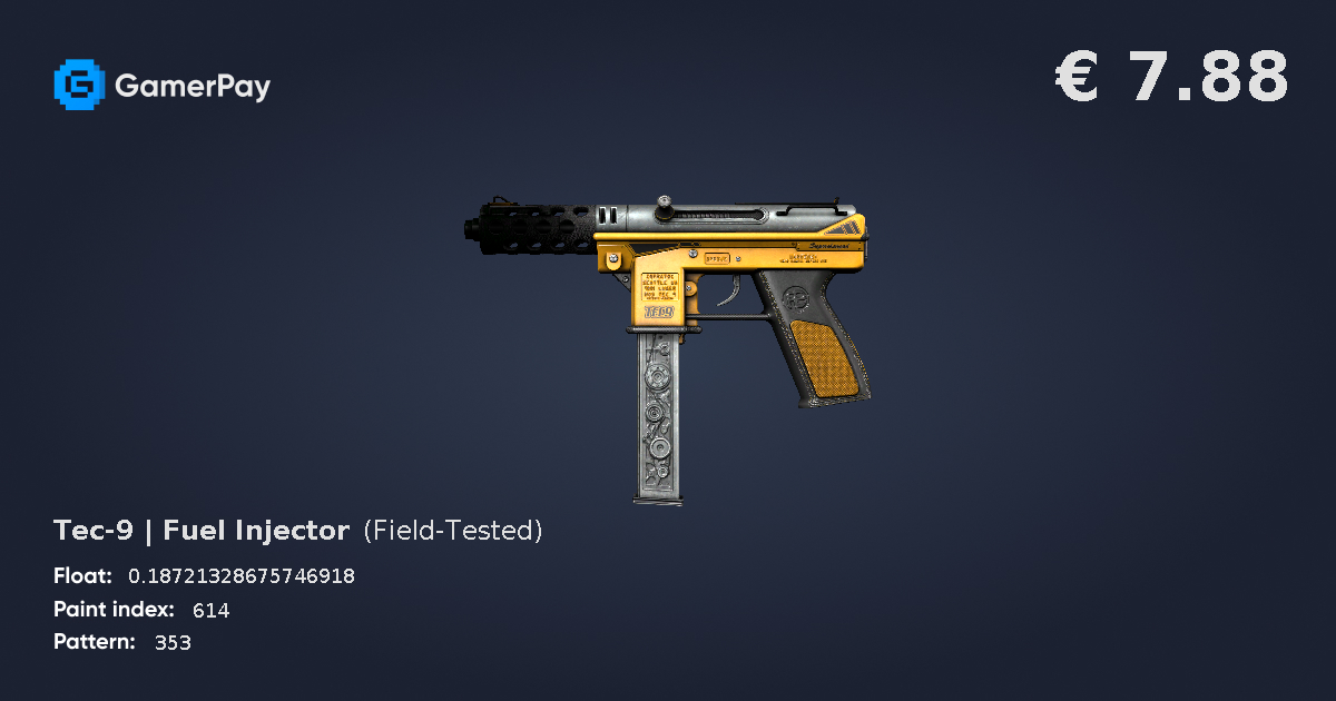 Tec9 Fuel Injector on GamerPay