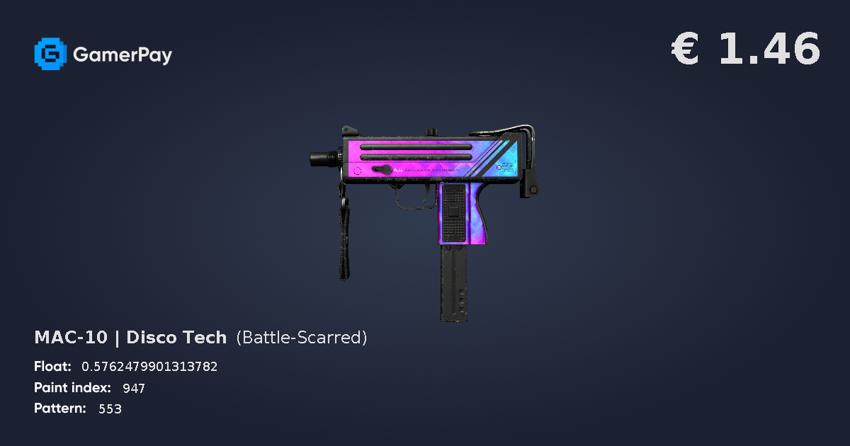mac-10-disco-tech-on-gamerpay