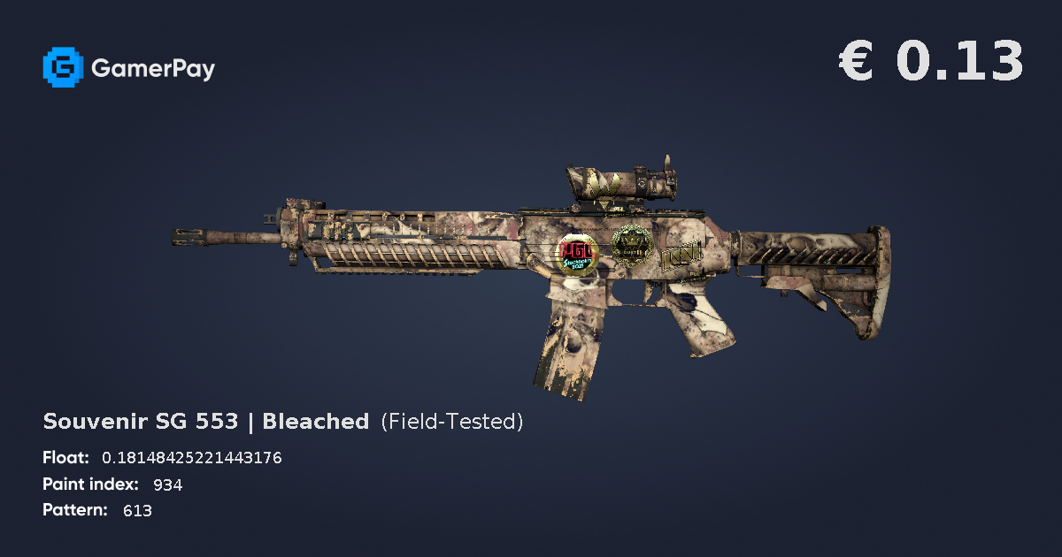 Souvenir SG 553 | Bleached on GamerPay