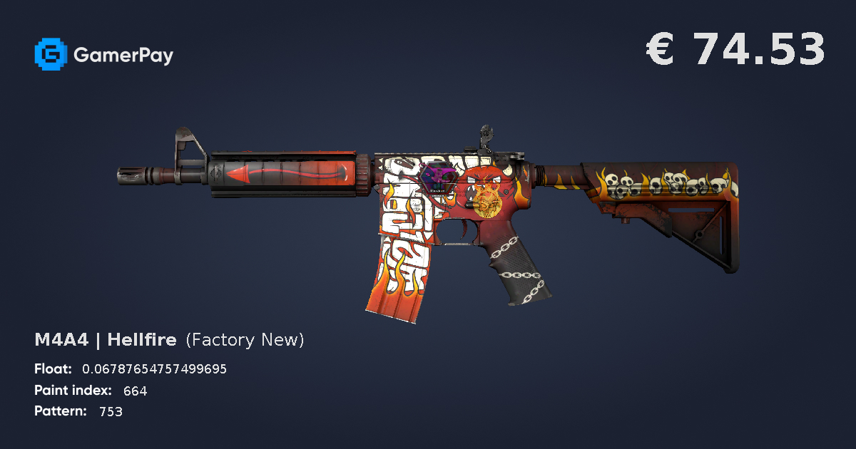 M4A4 | Hellfire on GamerPay