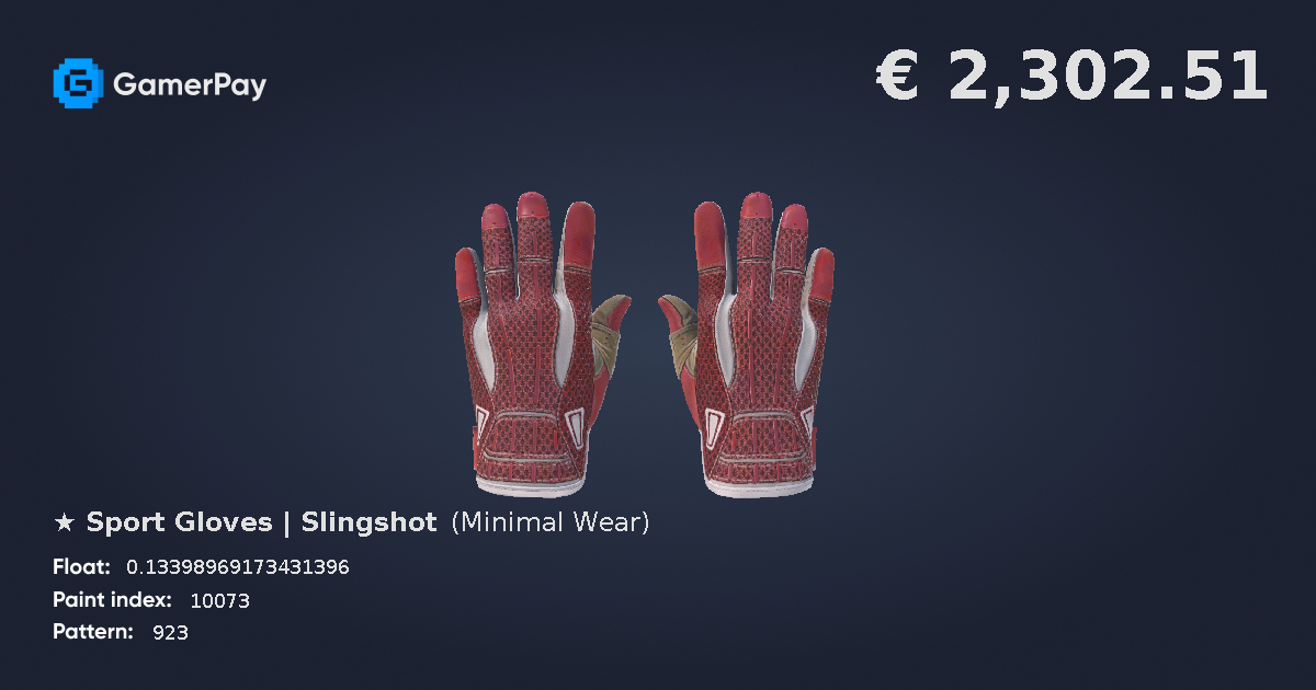 Sport Gloves Slingshot on GamerPay