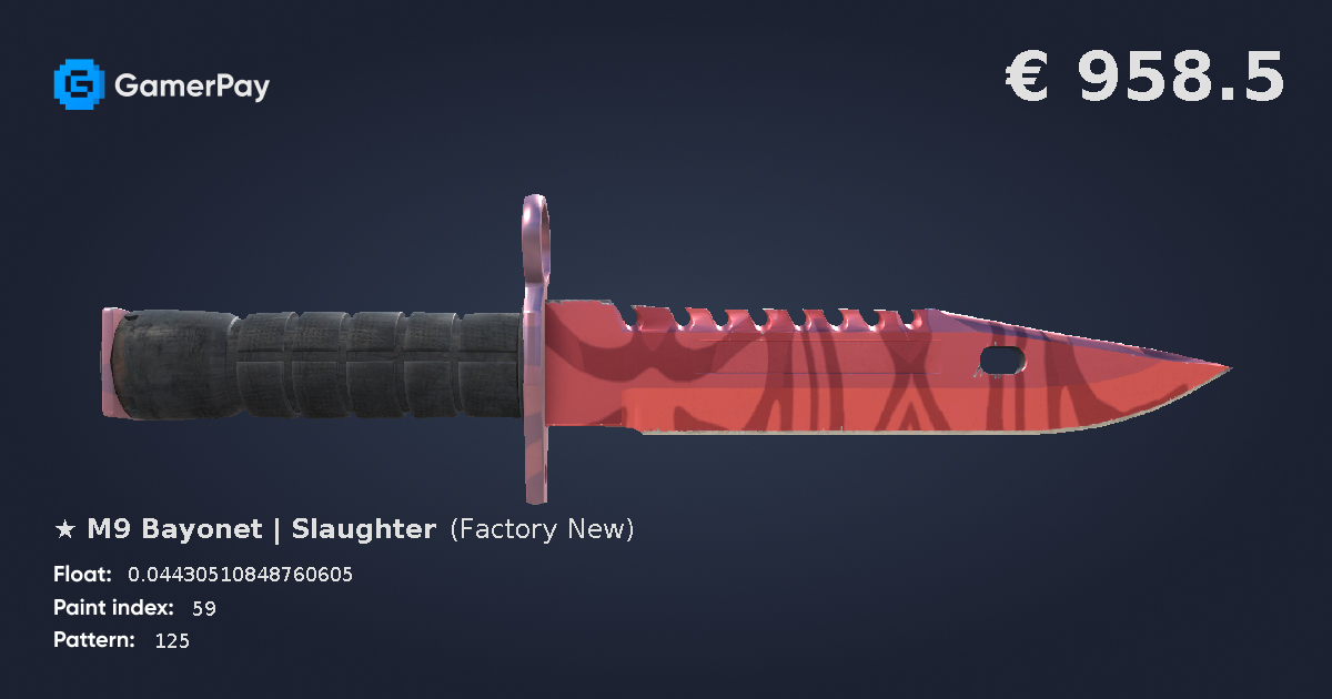M9 Bayonet | Slaughter on GamerPay