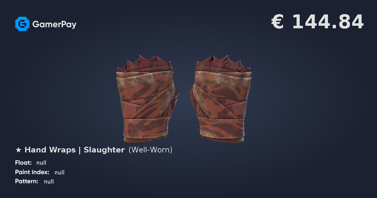 Hand Wraps | Slaughter on GamerPay