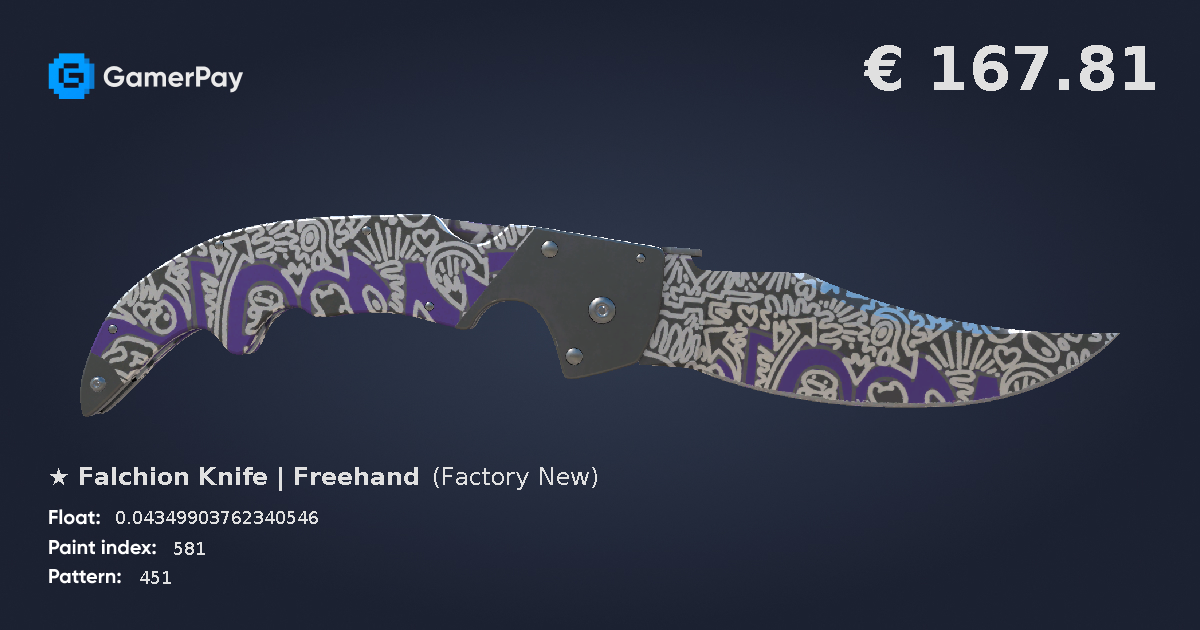 Falchion Knife | Freehand on GamerPay