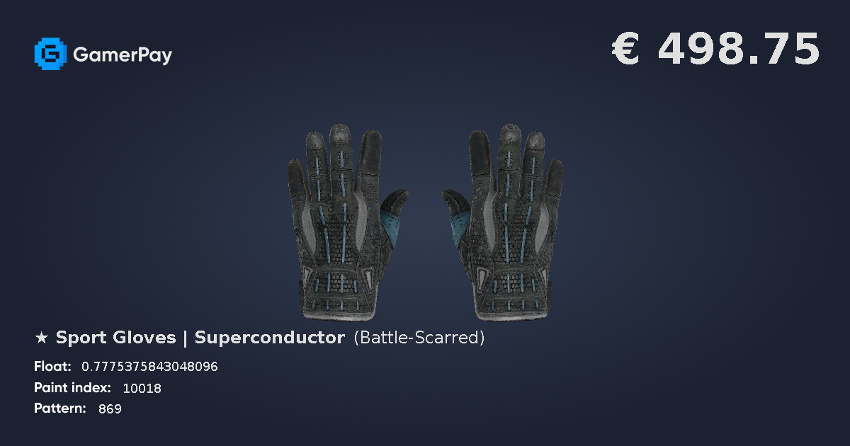 Sport Gloves Superconductor on GamerPay