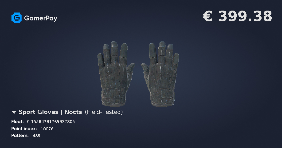 Sport Gloves Nocts on GamerPay