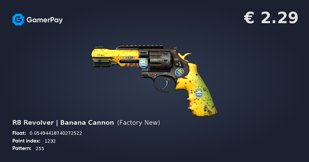 R8 Revolver Banana Cannon on GamerPay