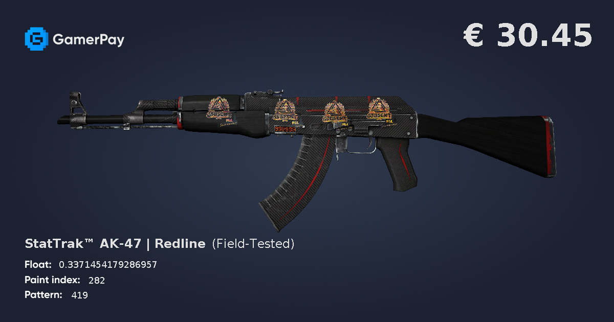 StatTrak™ AK-47 | Redline on GamerPay