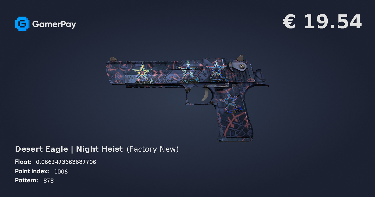 Desert Eagle Night Heist on GamerPay