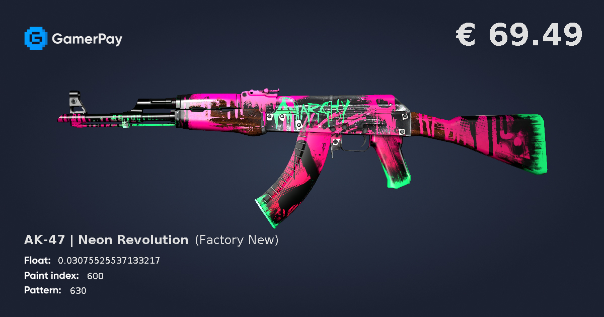 AK-47 | Neon Revolution on GamerPay