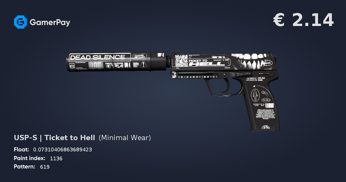 USPS Ticket to Hell on GamerPay